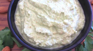 Coriander Almond Hummus