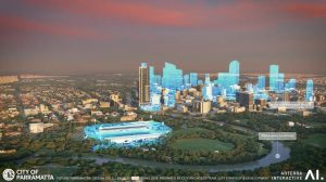 Fly over - what future Parramatta looks like