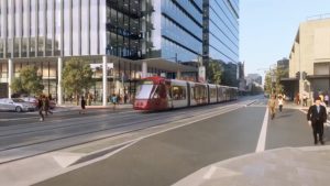 Light Rail works start at Parramatta